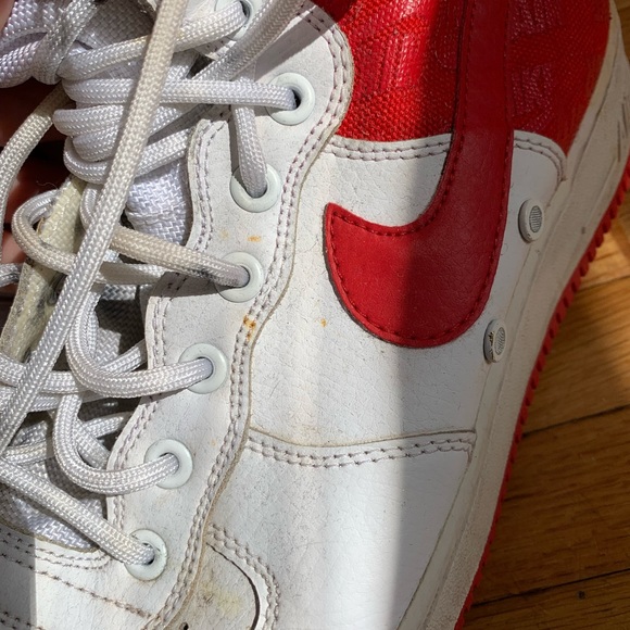 Men's Nike SF Air Force 1 High “University red” - Picture 5 of 16